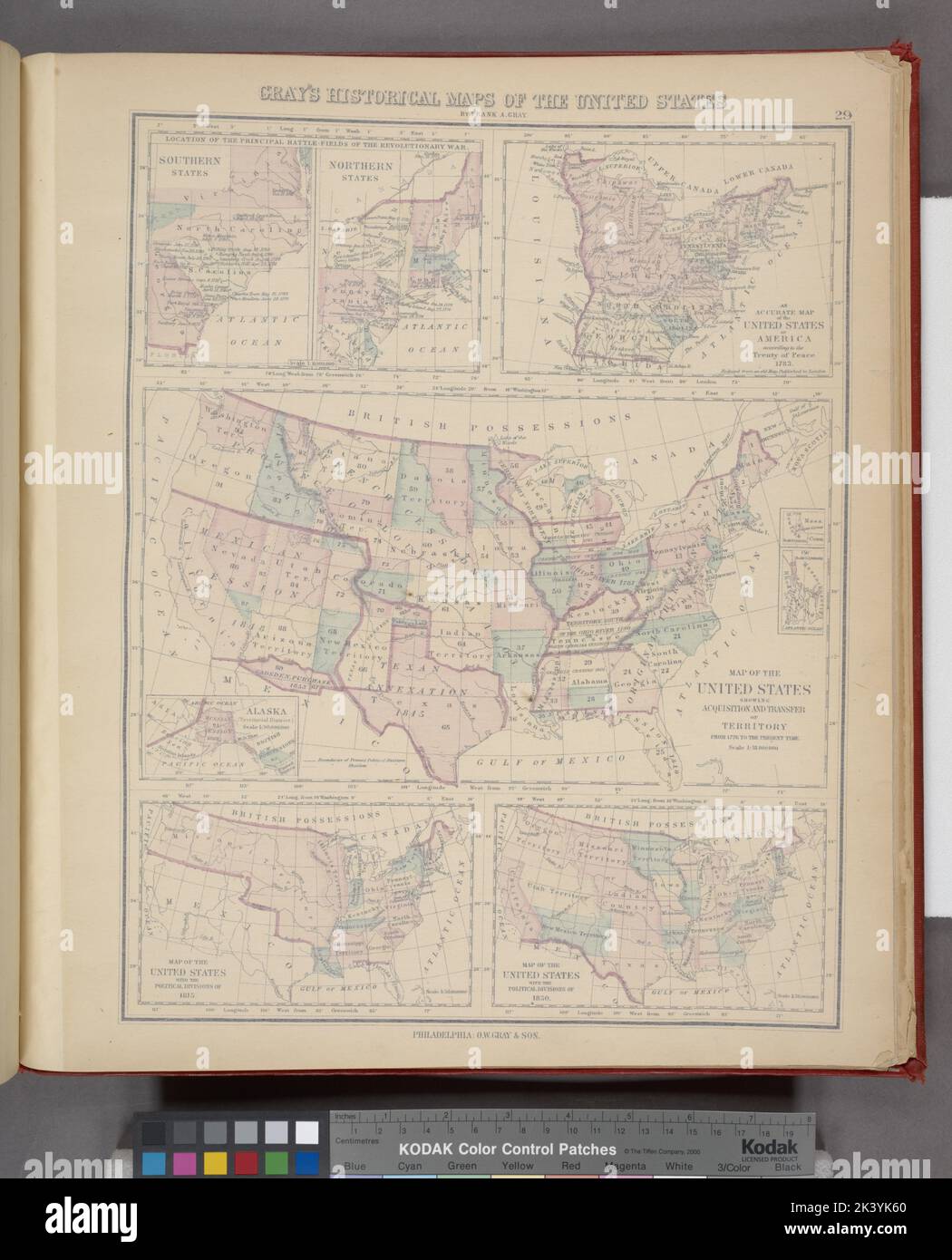 Gray's Historical Maps of the United States Cartographic. Atlases, Maps 