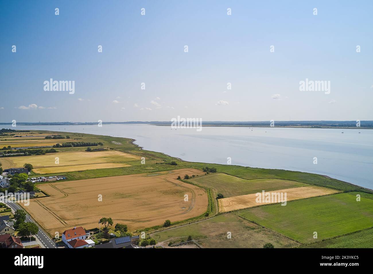Panorama view field in denmark hi-res stock photography and images - Alamy