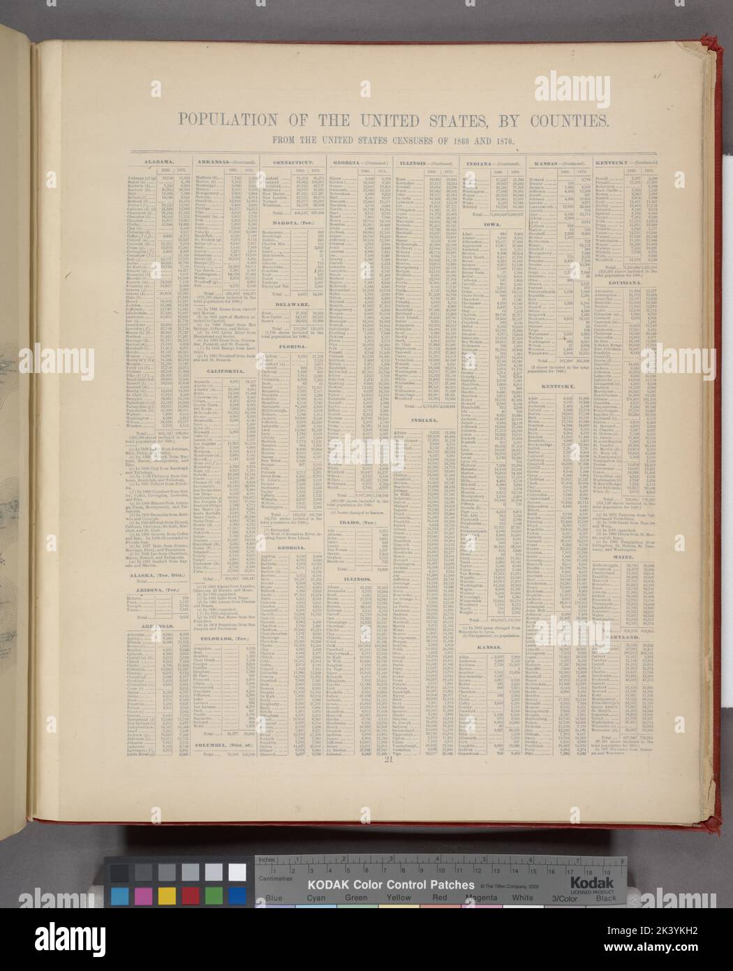 Population maps hi res stock photography - Population Of The United States By Counties Cartographic Atlases Maps 1876 Lionel Pincus And Princess Firyal Map Division Dutchess County Ny 2K3YKH2 