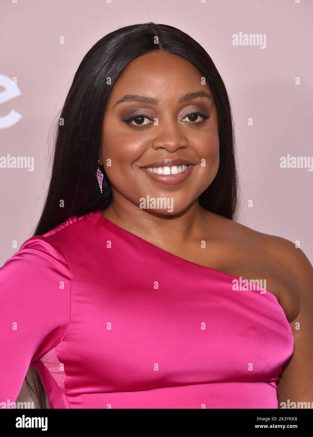 Quinta Brunson arriving to Variety's 2022 Power of Women Los Angeles