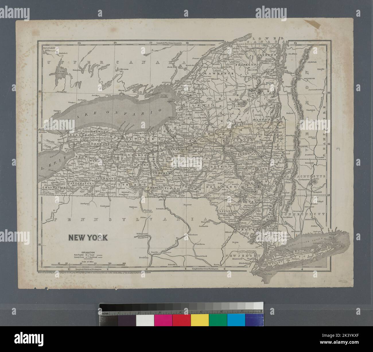 Map of edwards new york hires stock photography and images Alamy