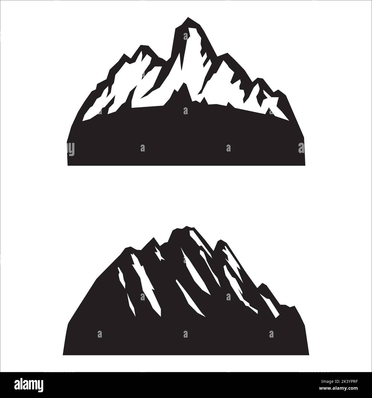 Graphic mountains Stock Vector Images Alamy