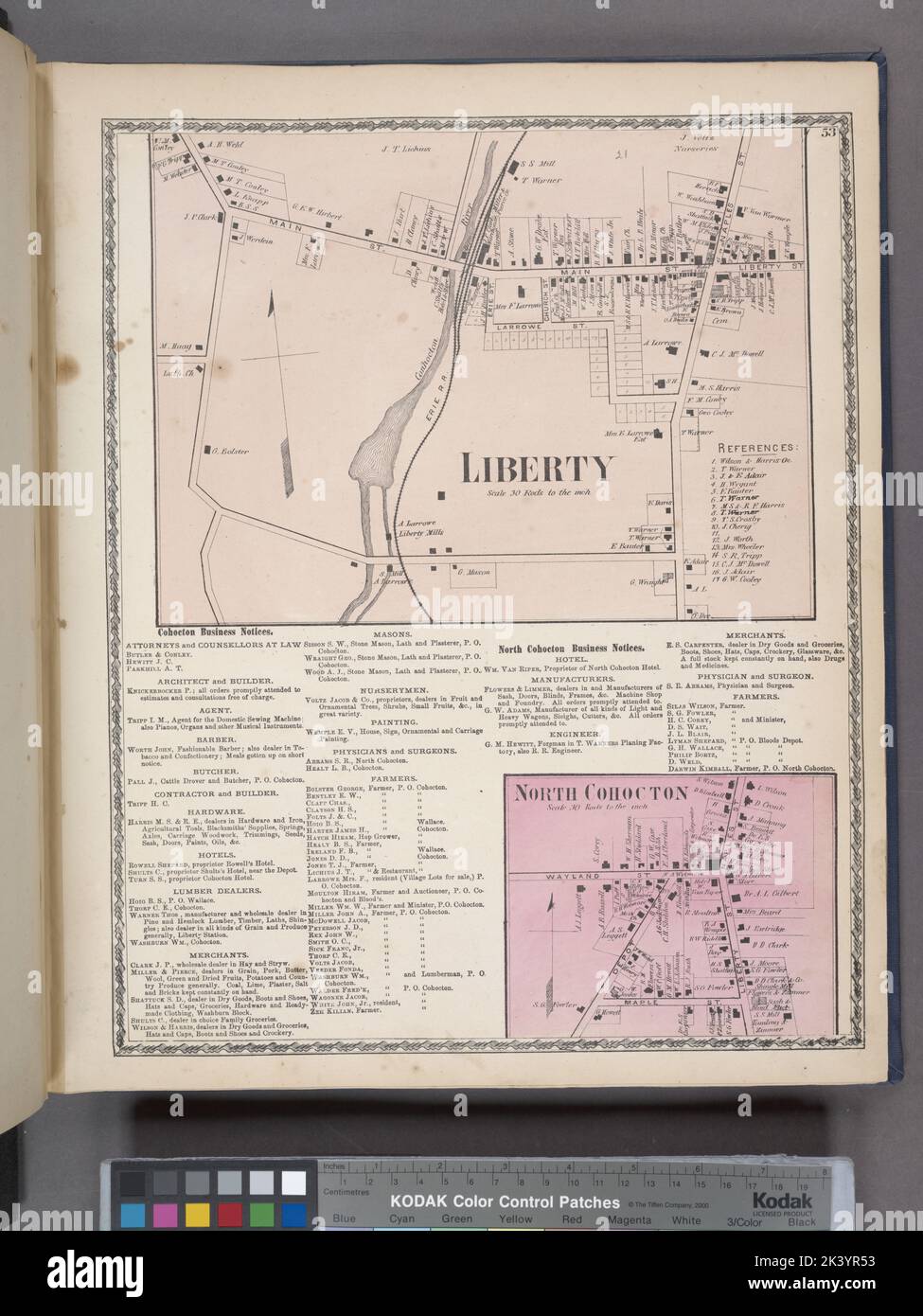 Map of cohocton hires stock photography and images Alamy