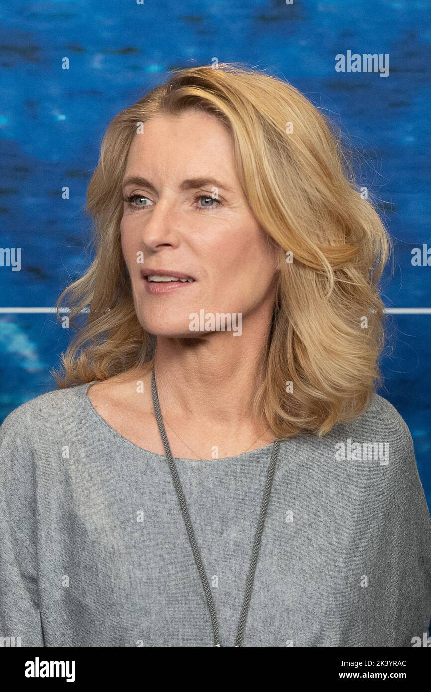 28 September 2022, Lower Saxony, Göttingen: Actress Maria Furtwängler ...