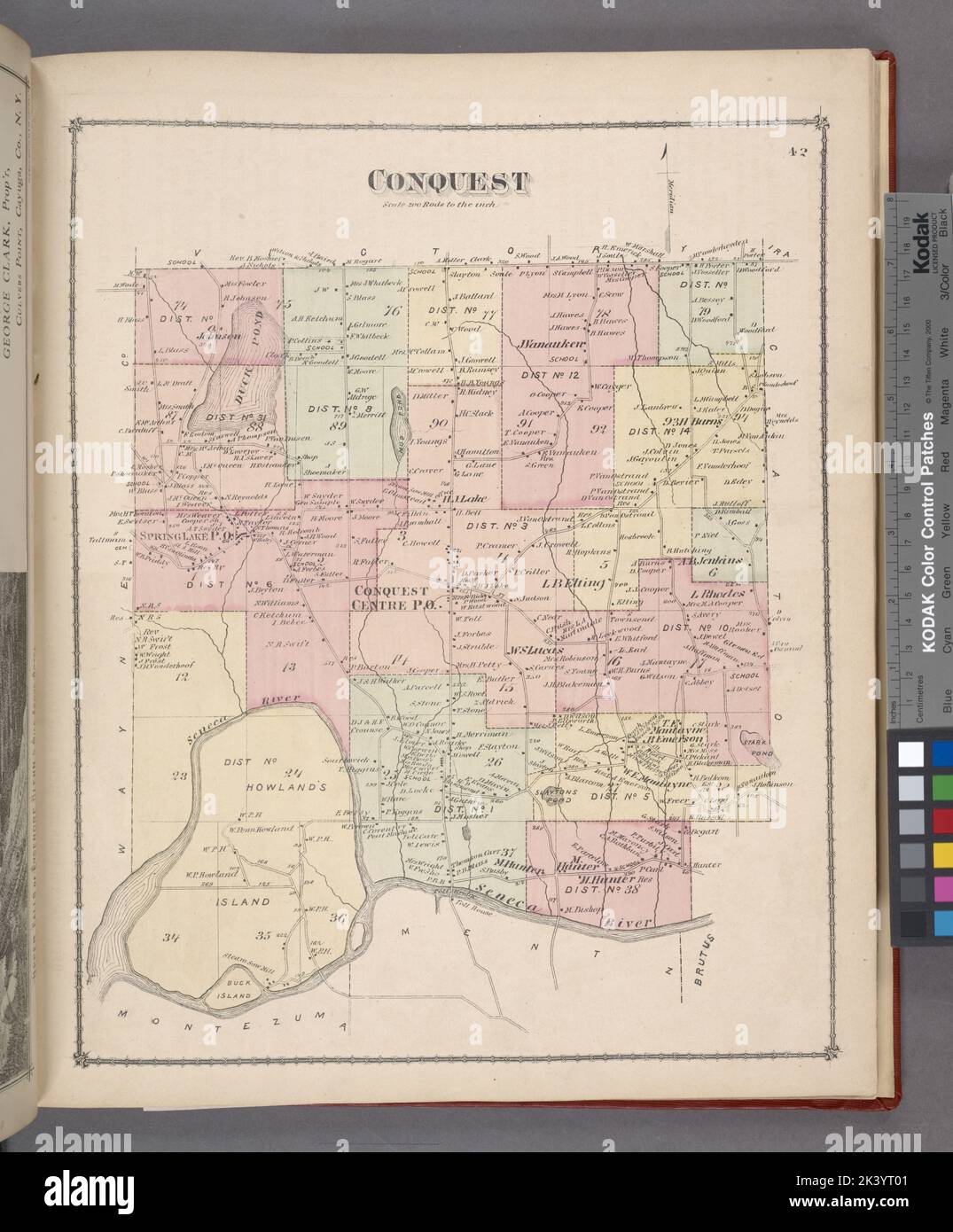 Map of cayuga hires stock photography and images Alamy