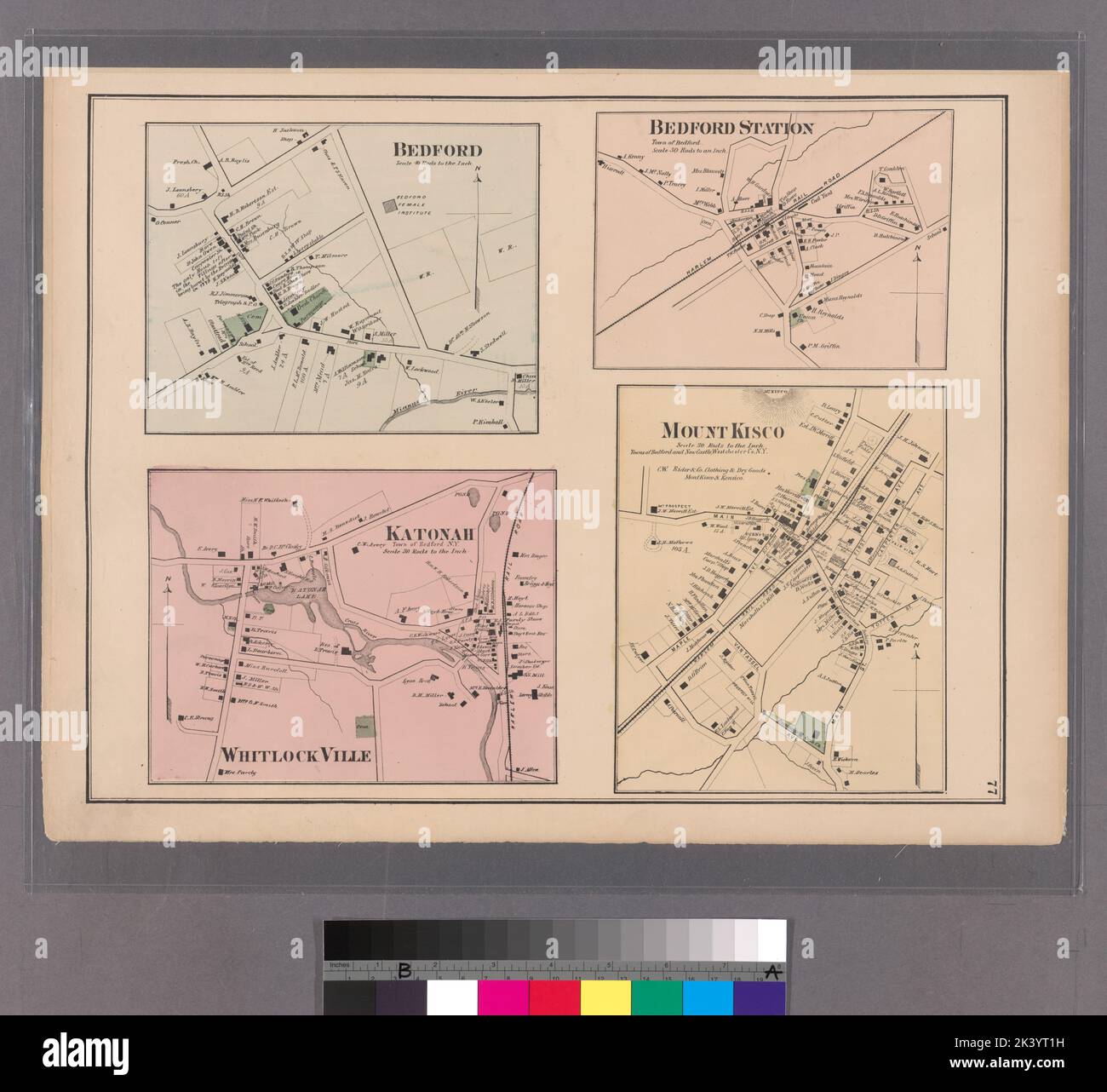 Map of mount kisco new york hires stock photography and images Alamy