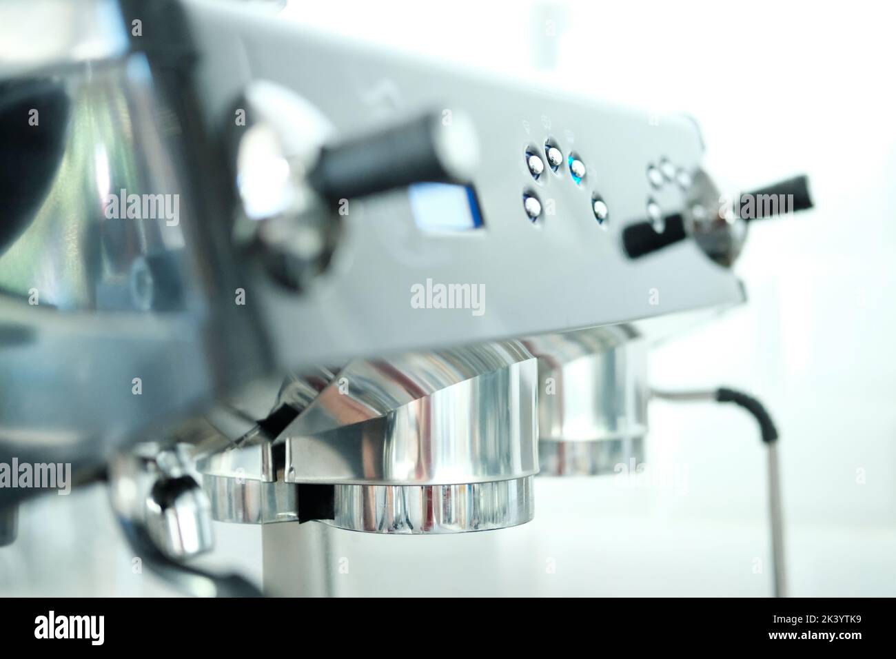 Coffee dispenser head Stock Photo Alamy