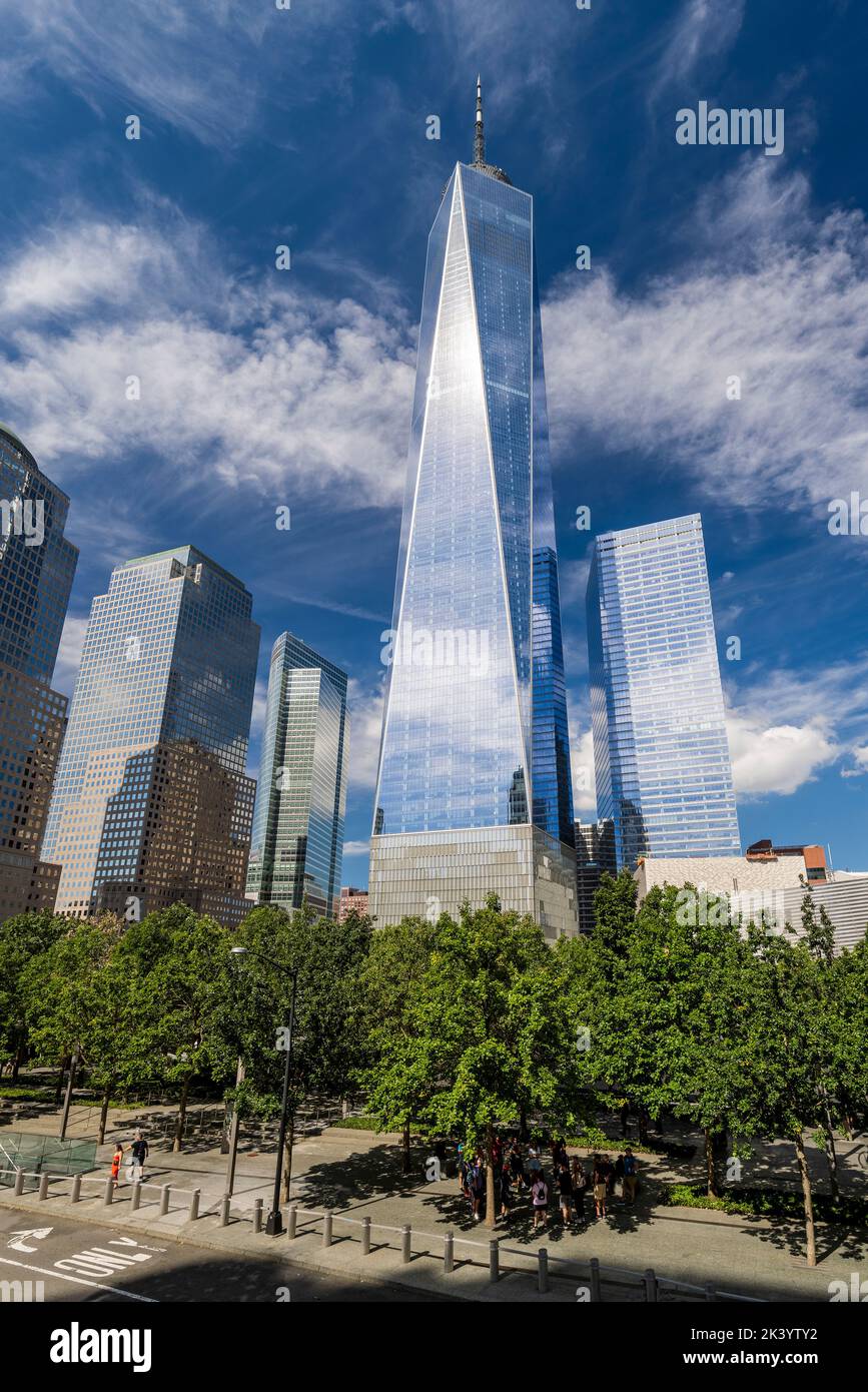 One World Trade Center, Manhattan, New York, USA Stock Photo