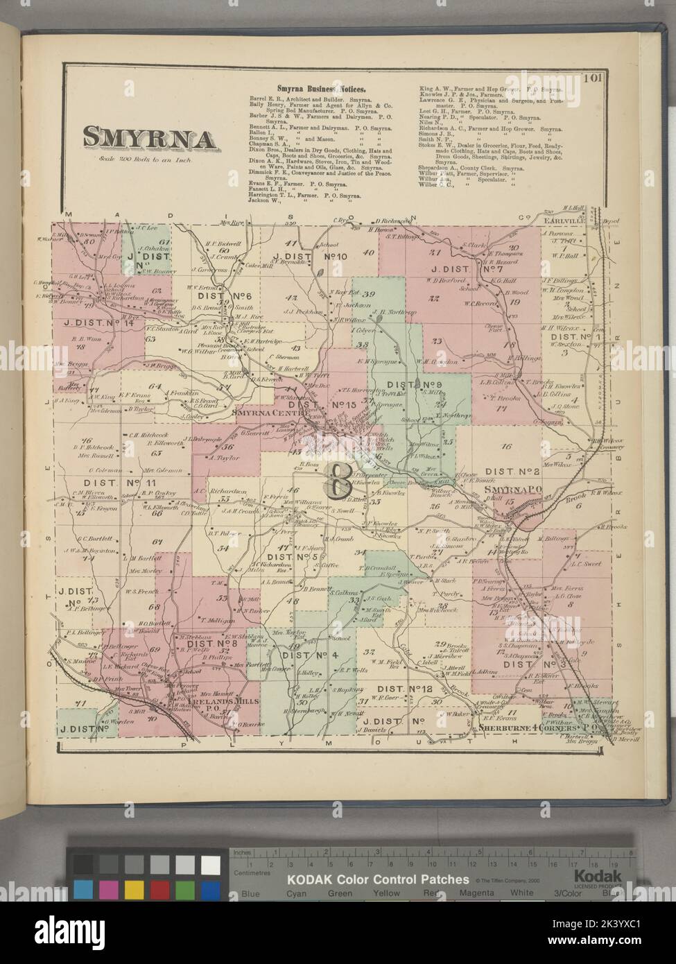 Map of smyrna hires stock photography and images Alamy