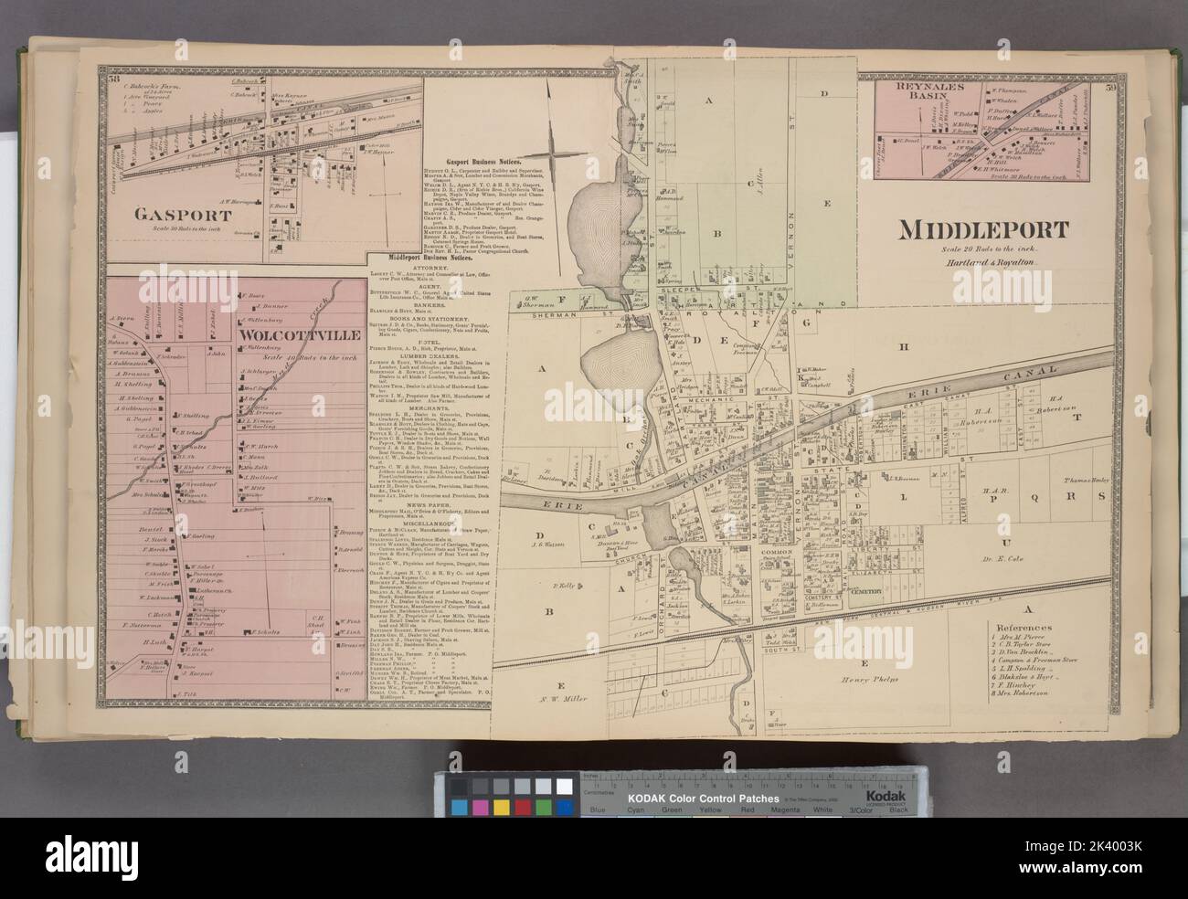 Map of middleport hires stock photography and images Alamy