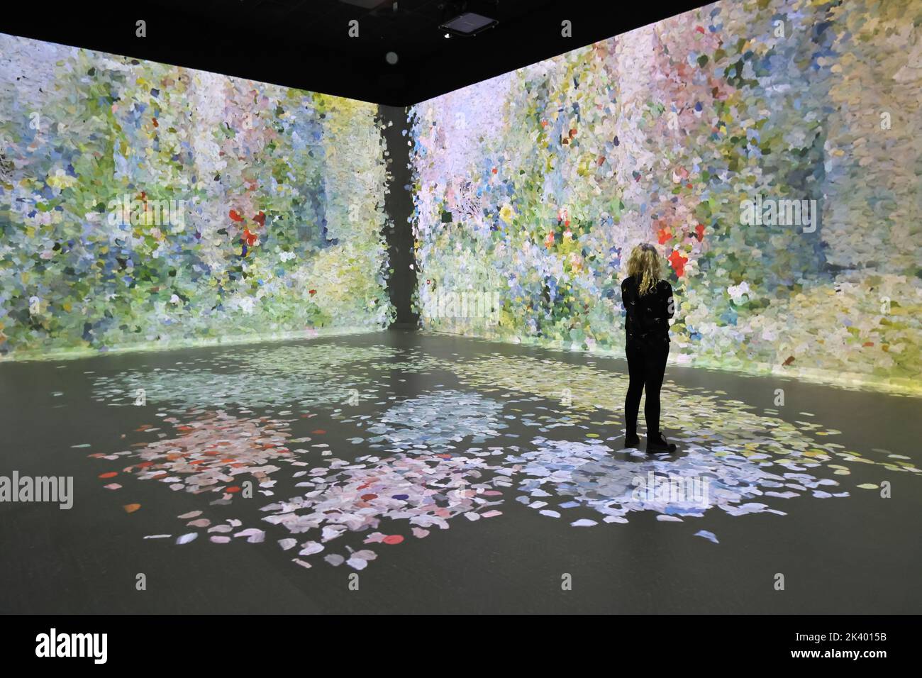 Frameless Press Preview, UK's biggest immersive art experience, Marble