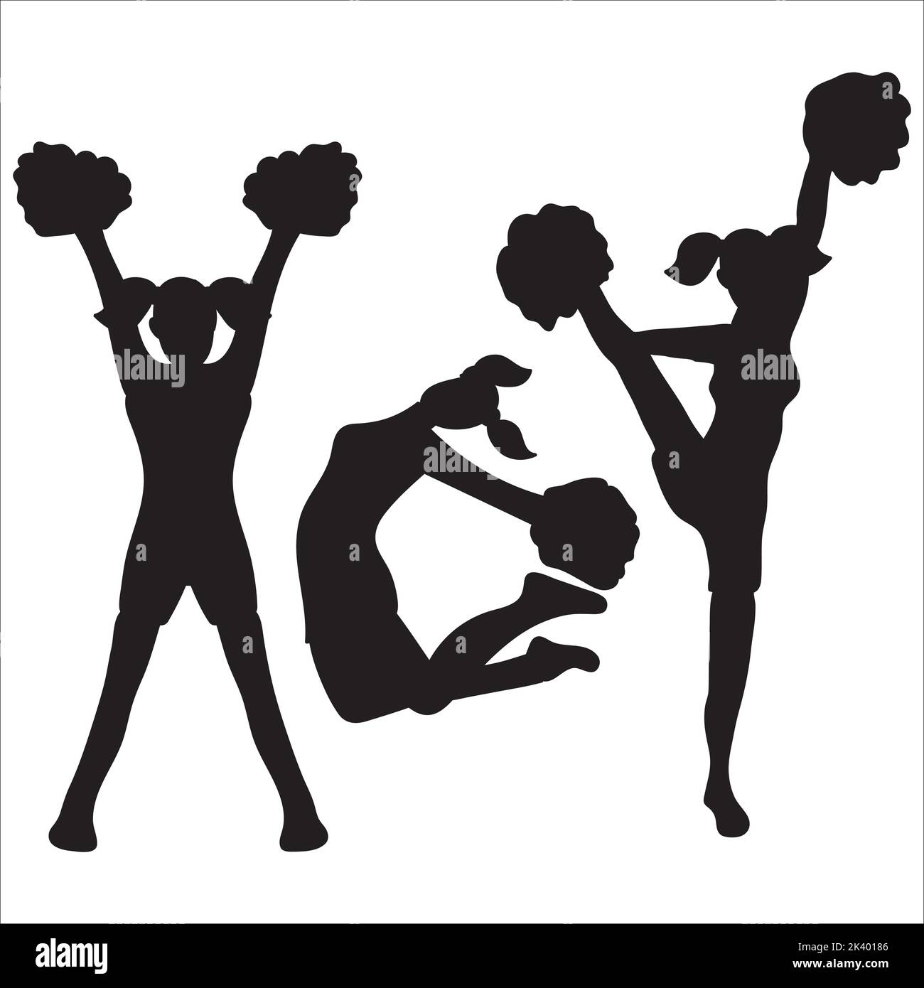 Football cheerleaders shorts Stock Vector Images Alamy