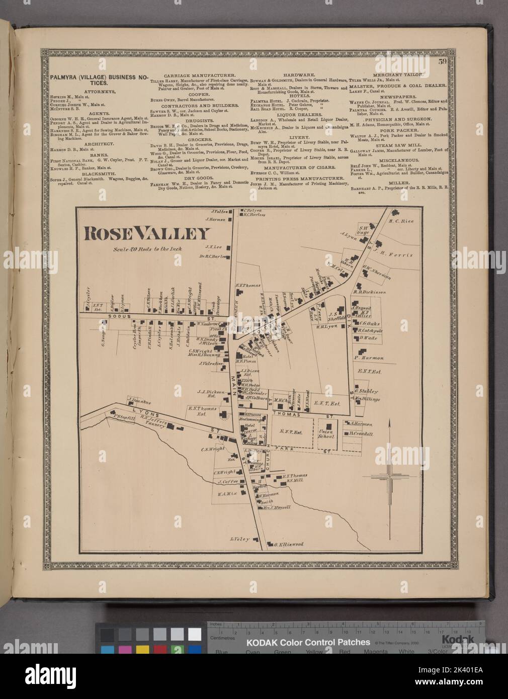 Map of palmyra hires stock photography and images Alamy