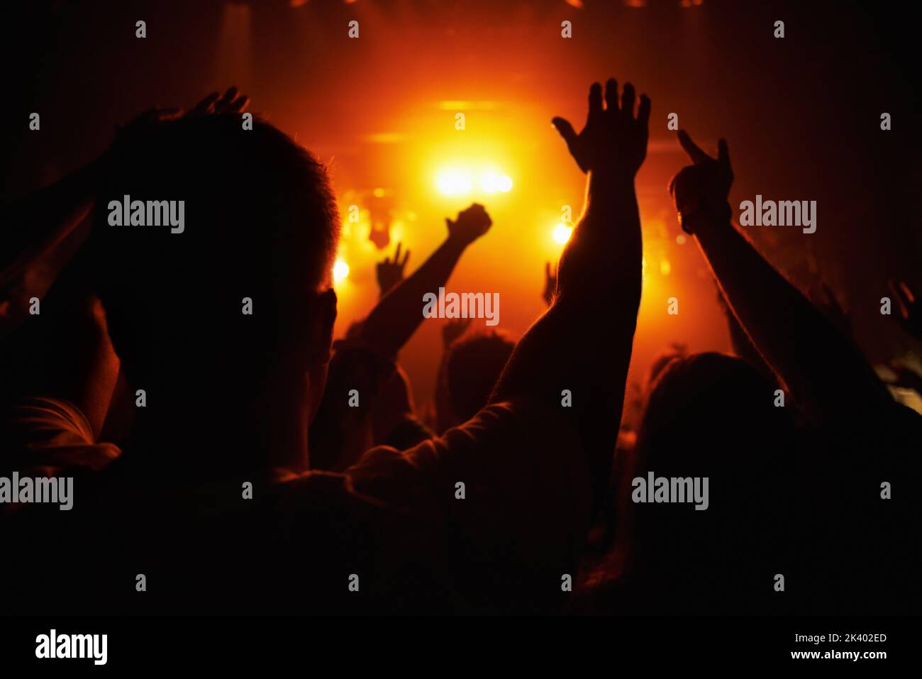 This concert is next level Stock Photo