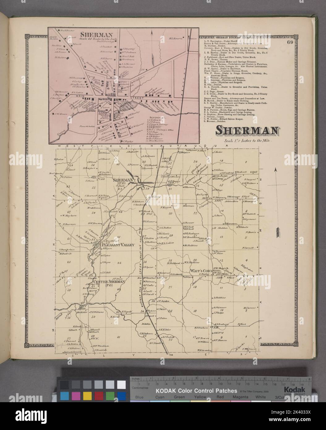 Sherman Village; Sherman Business Directory; Sherman Township