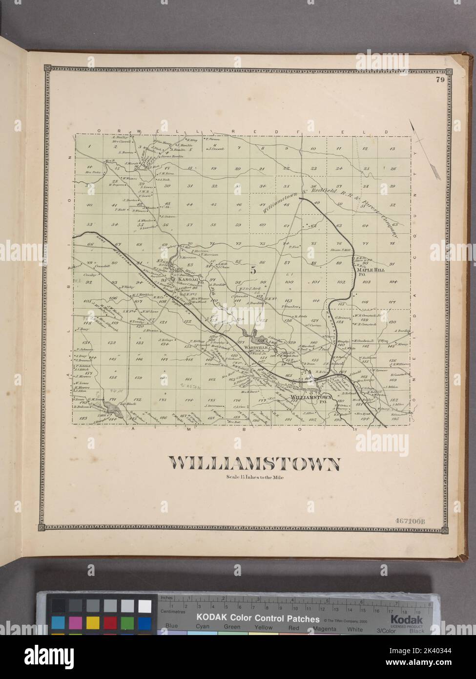 Map of williamstown hires stock photography and images Alamy