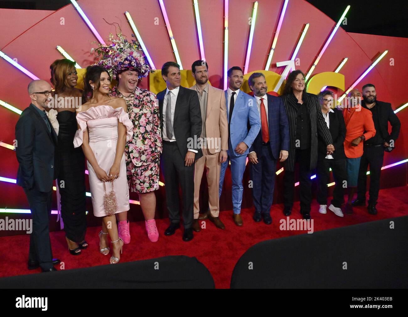 Los Angeles, United States. 28th Sep, 2022. Cast members Jim Rash ...