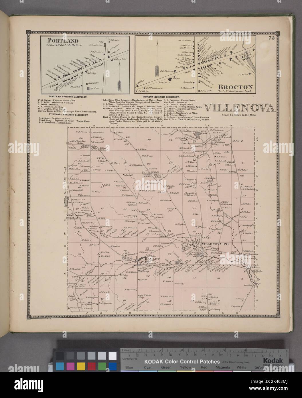 Map of brocton hires stock photography and images Alamy