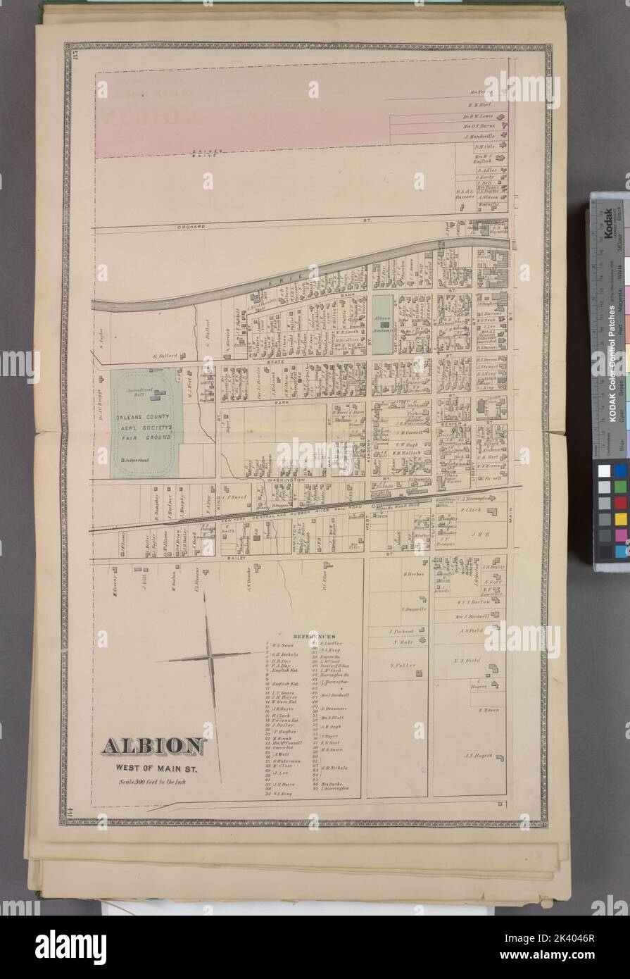 Map of albion hires stock photography and images Alamy