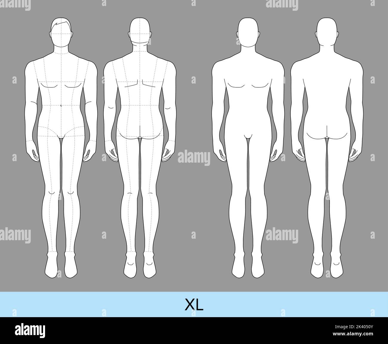 Curvy body type Stock Vector Images - Alamy
