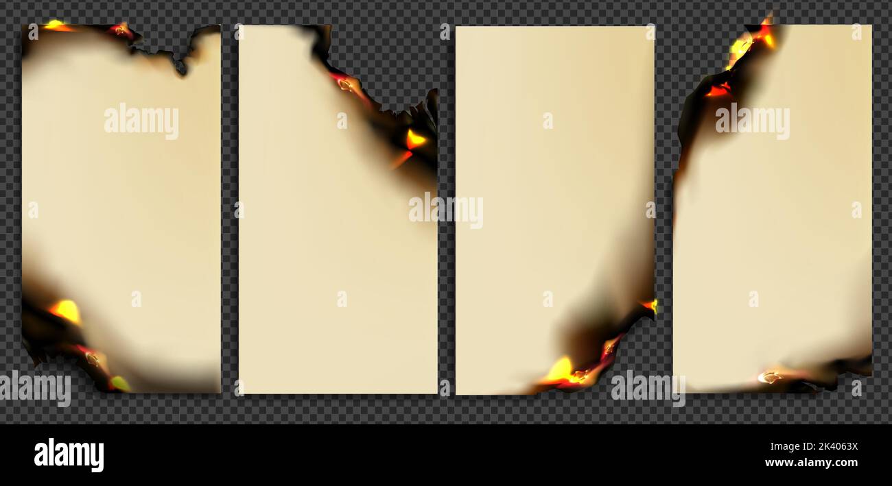 Paper burning in an incinerator Stock Photo - Alamy