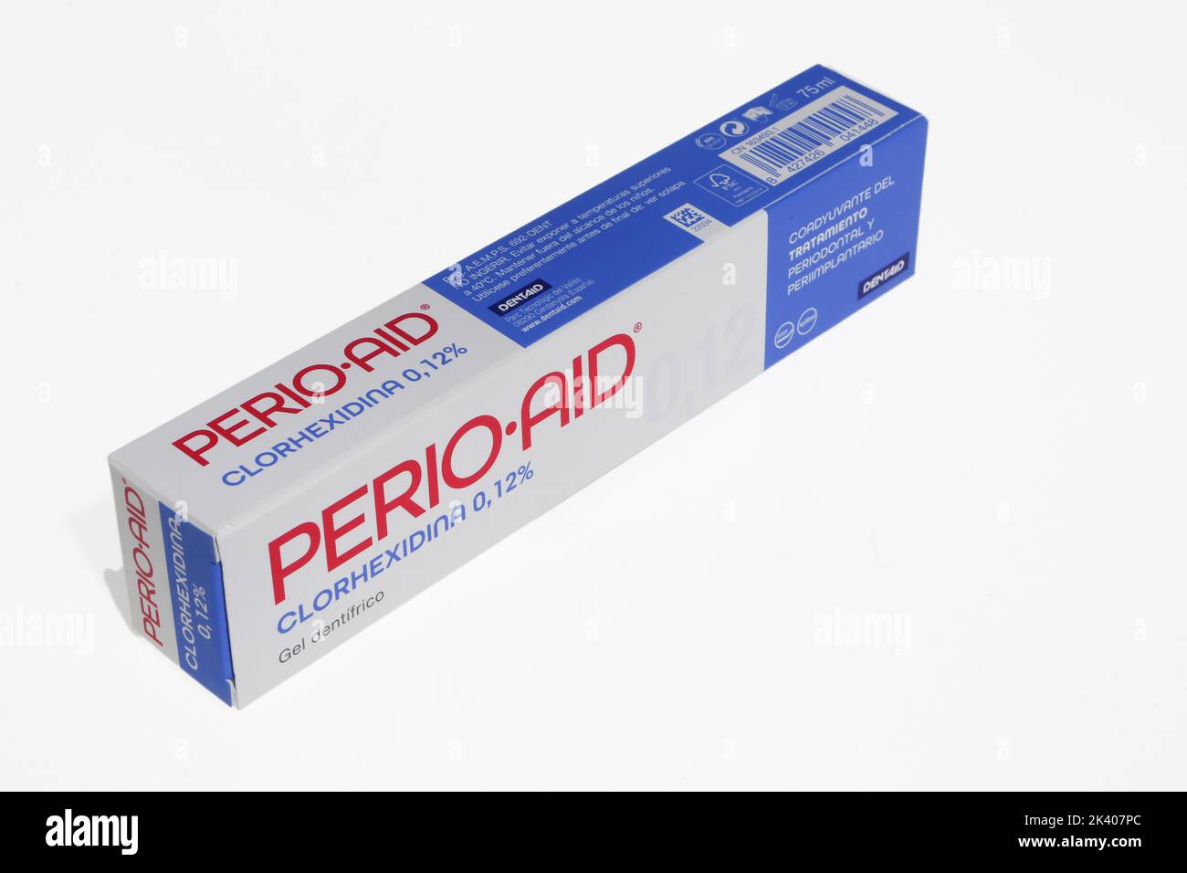 Perio Aid Gel Chlorhexidine 0.12 75ml Stock Photo Alamy
