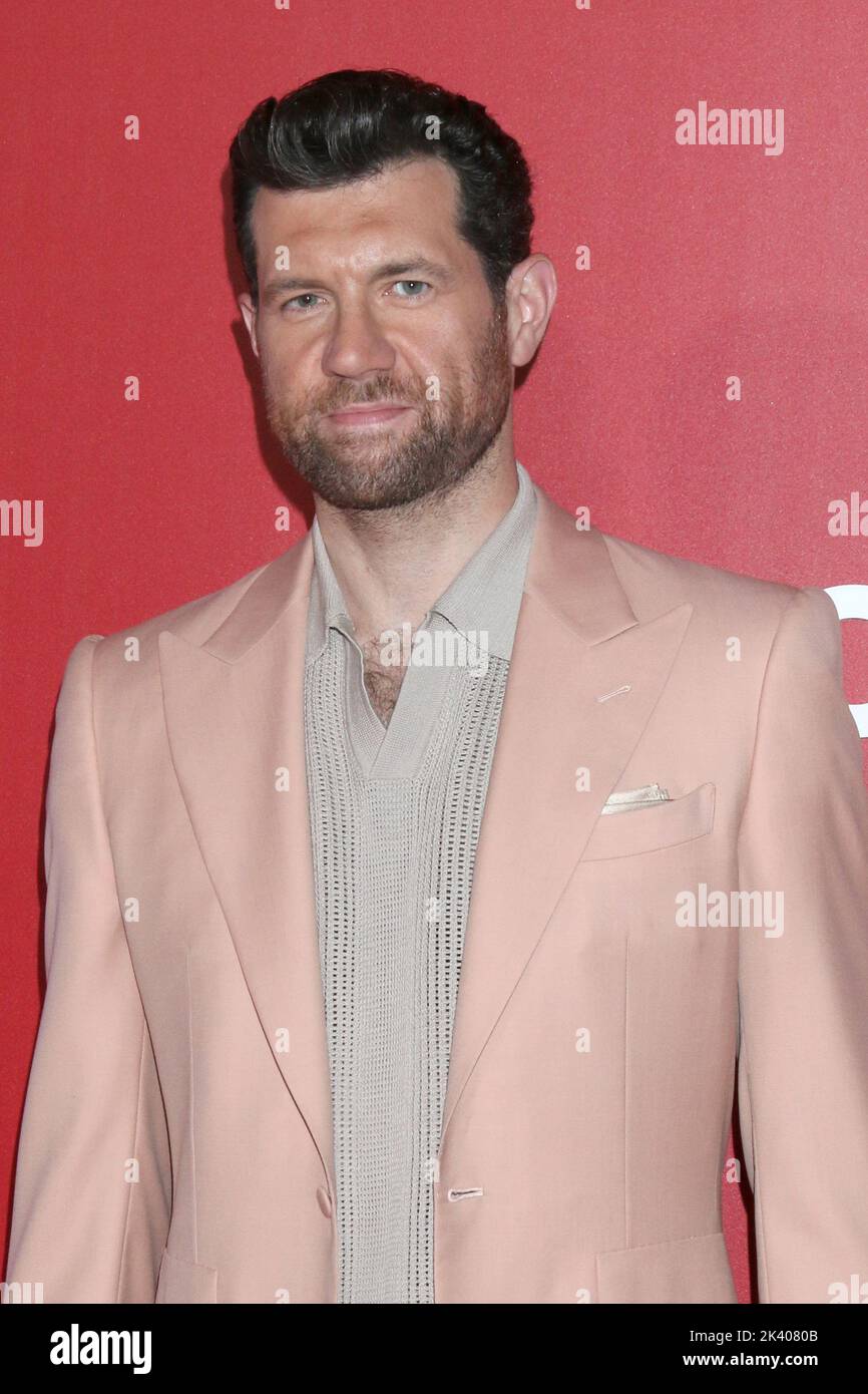 September 28, 2022, Los Angeles, CA, USA: LOS ANGELES - SEP 28:  Billy Eichner at the Bros Premiere at Regal LA Live on September 28, 2022 in Los Angeles, CA (Credit Image: © Kay Blake/ZUMA Press Wire) Stock Photo