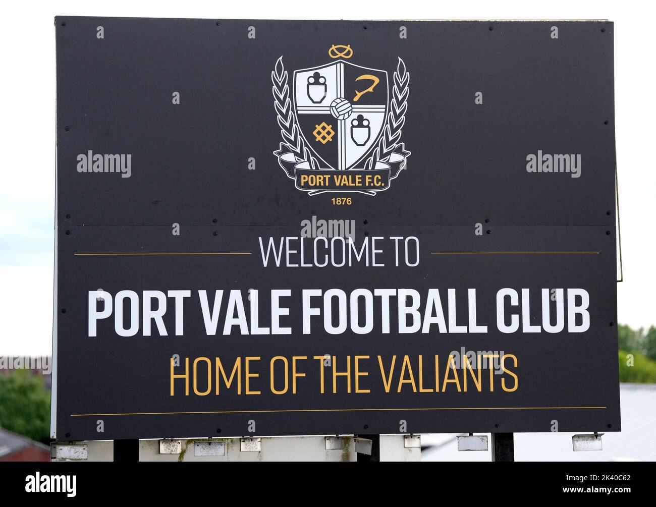 File photo dated 19-05-2022 of A general view of Vale Park. Port Vale have been fined £15,000 following the pitch invasion at the end of their League Two play-off semi-final against Swindon in May. Issue date: Thursday September 29, 2022. Stock Photo
