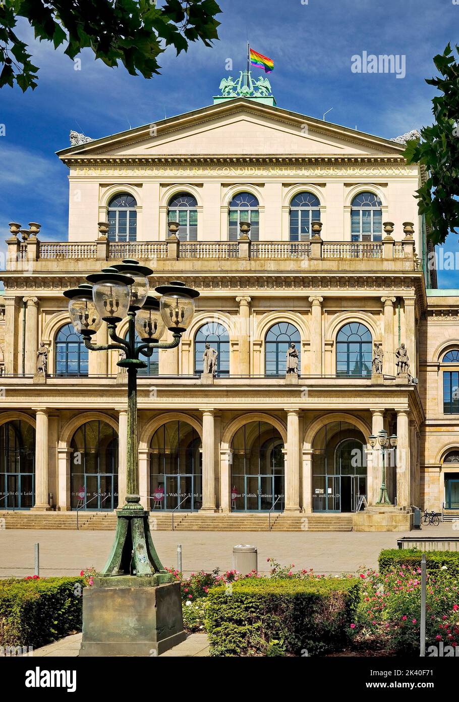 Staatsoper Hannover, Hanover State Opera, Germany, Lower Saxony, Hanover Stock Photo