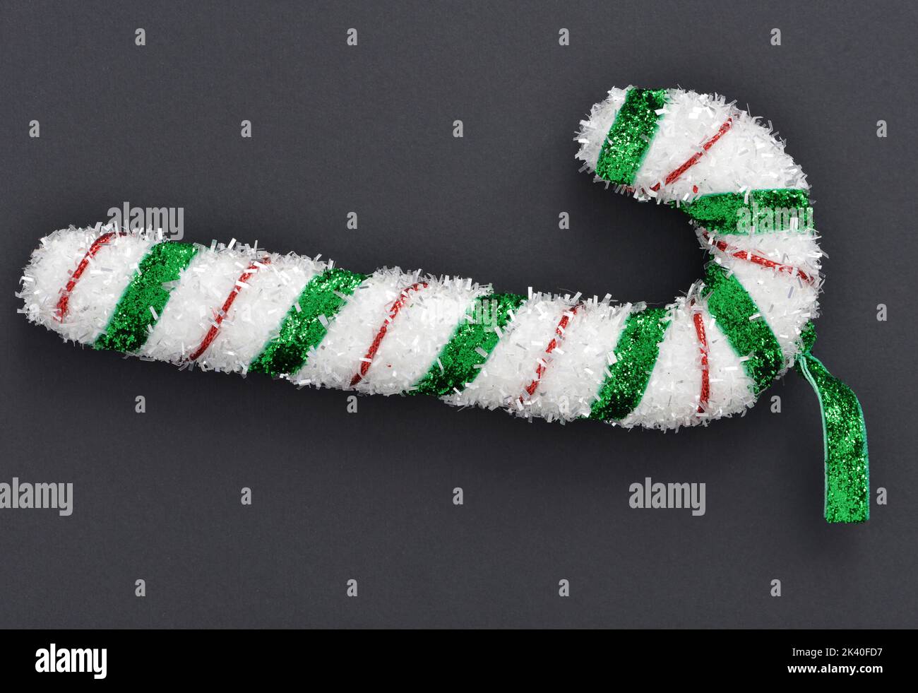 Christmas red and green candy cane Stock Photo Alamy