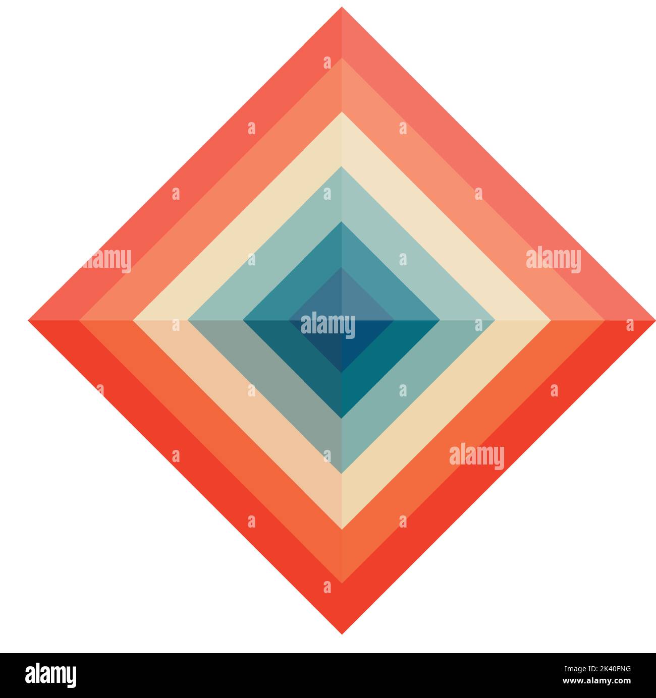 Rhombus vector illustration in retro style Stock Vector Image & Art Alamy