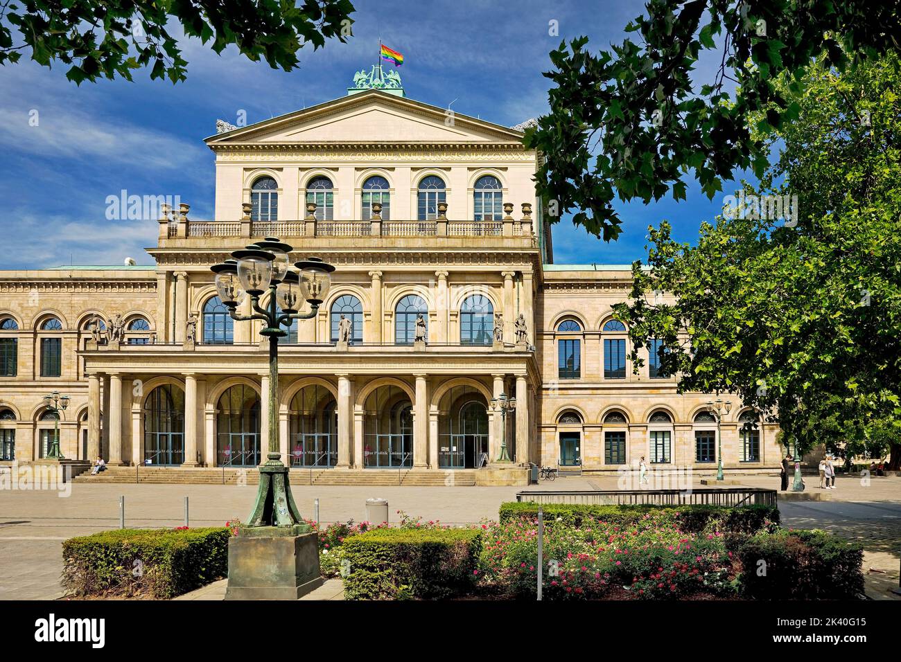 Staatsoper Hannover, Hanover State Opera, Germany, Lower Saxony, Hanover Stock Photo