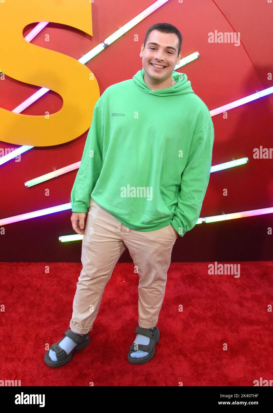 Los Angeles, California, USA 28th September 2022 Tik Tokker Elliott