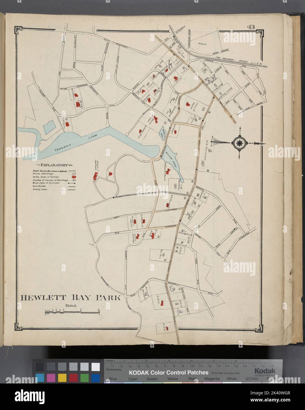 Hewlett Bay Park Cartographic. Atlases, Maps. 1914. Lionel Pincus and