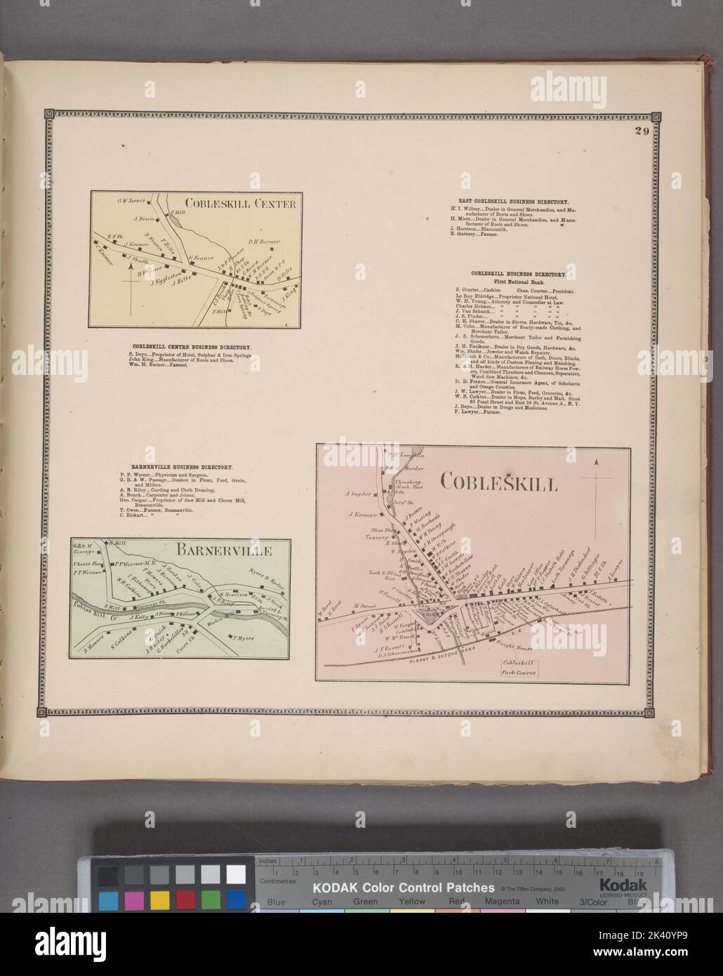 Cobleskill map hires stock photography and images Alamy