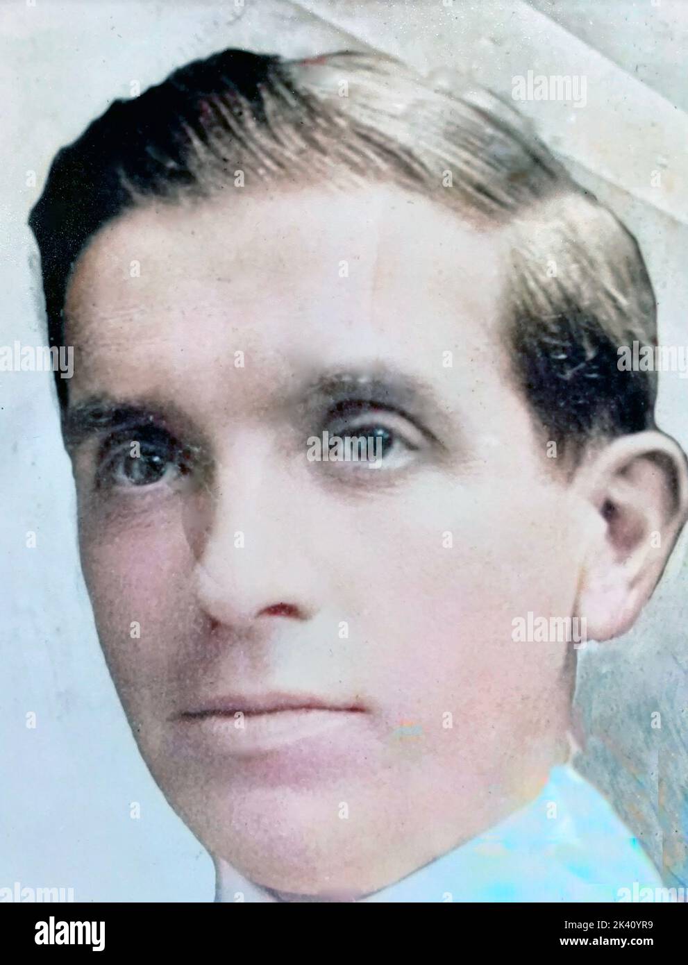 CHARLES PONZI (1882-1949) Italian swindler and con artist about 1920. Stock Photo