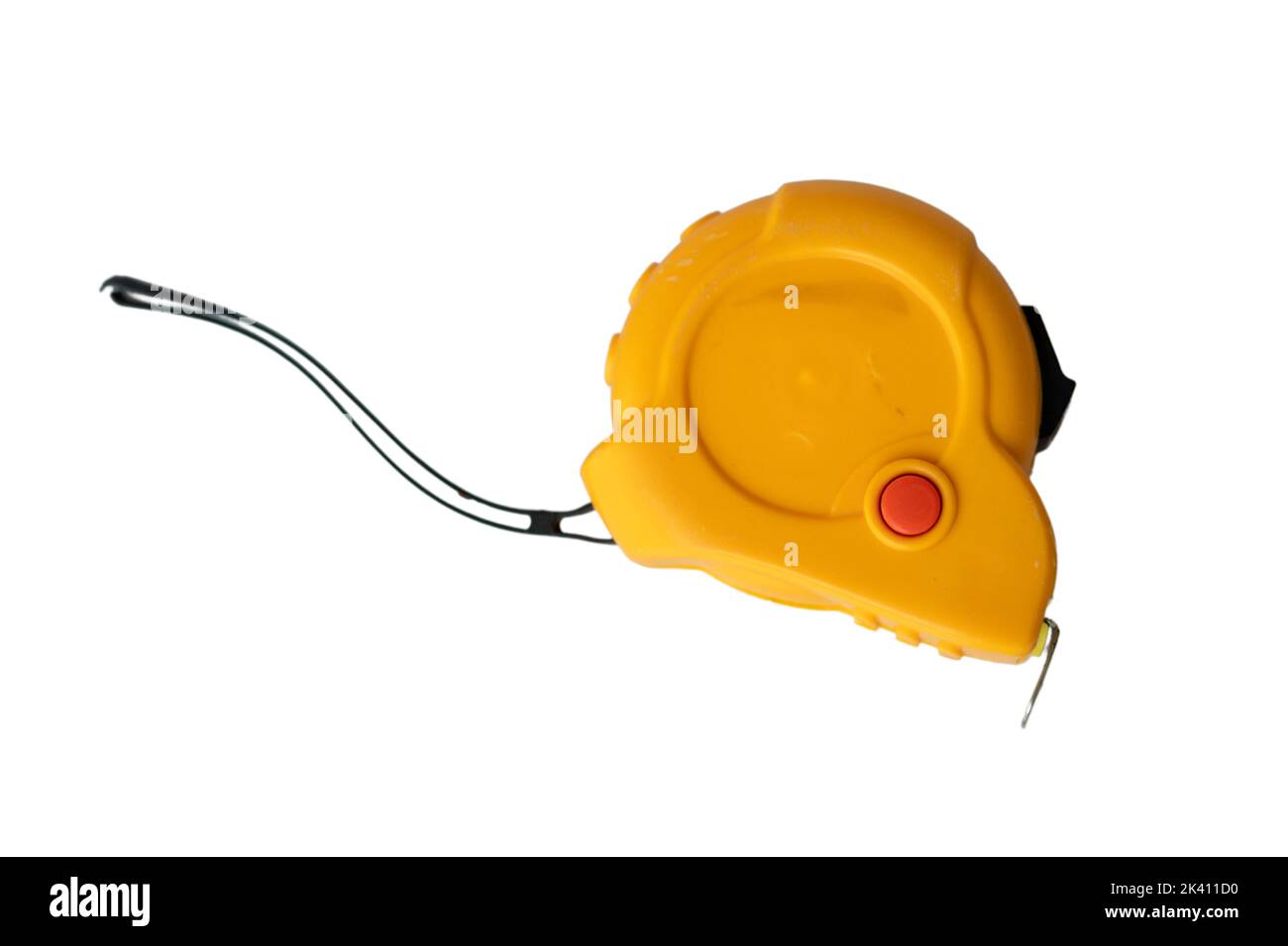 Retractable tape measure, tape measure, pro tek tape measure, measuring  tape, retractable measuring tape, White background, copy space, isolated,  make Stock Photo - Alamy
