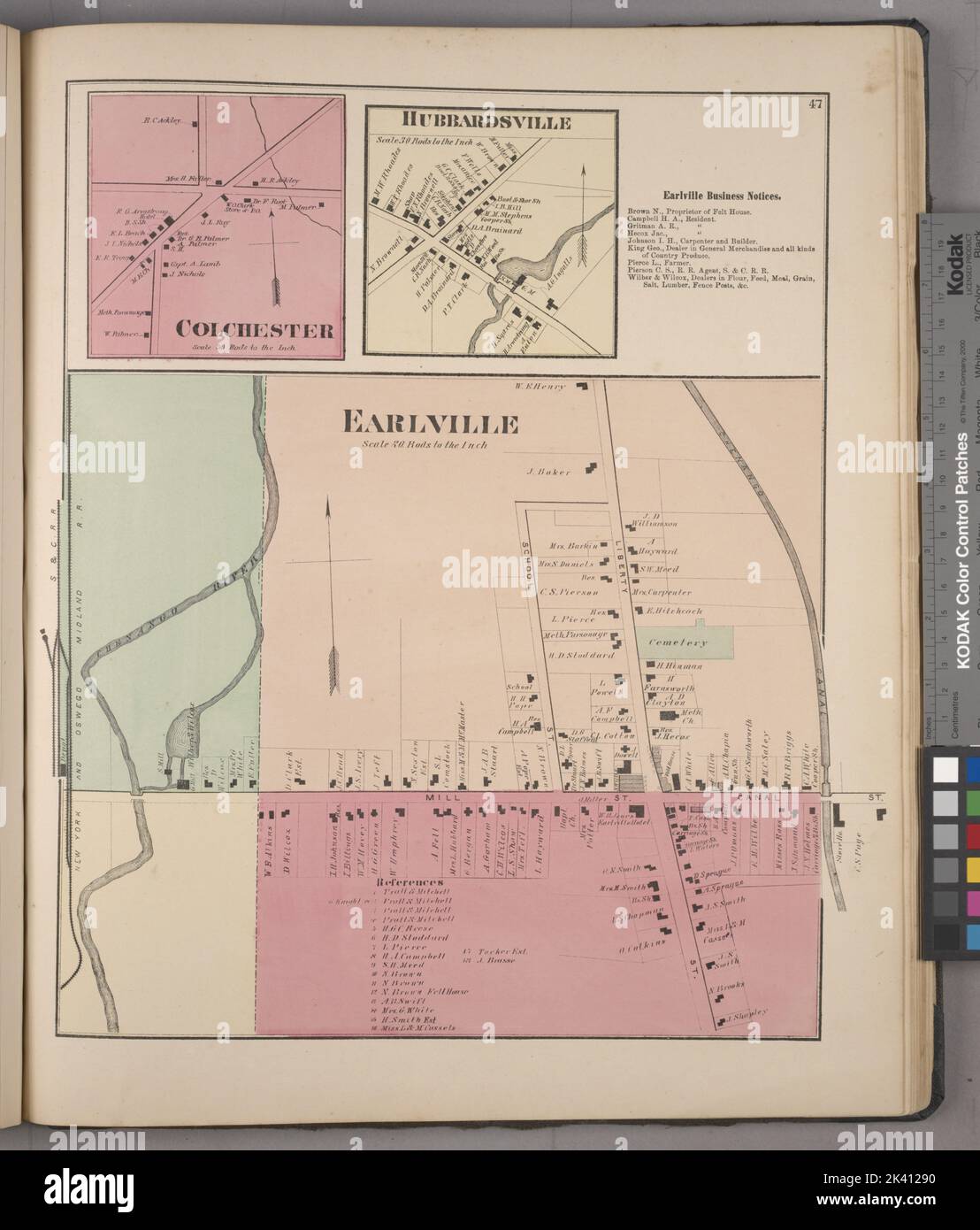 Map of earlville hires stock photography and images Alamy