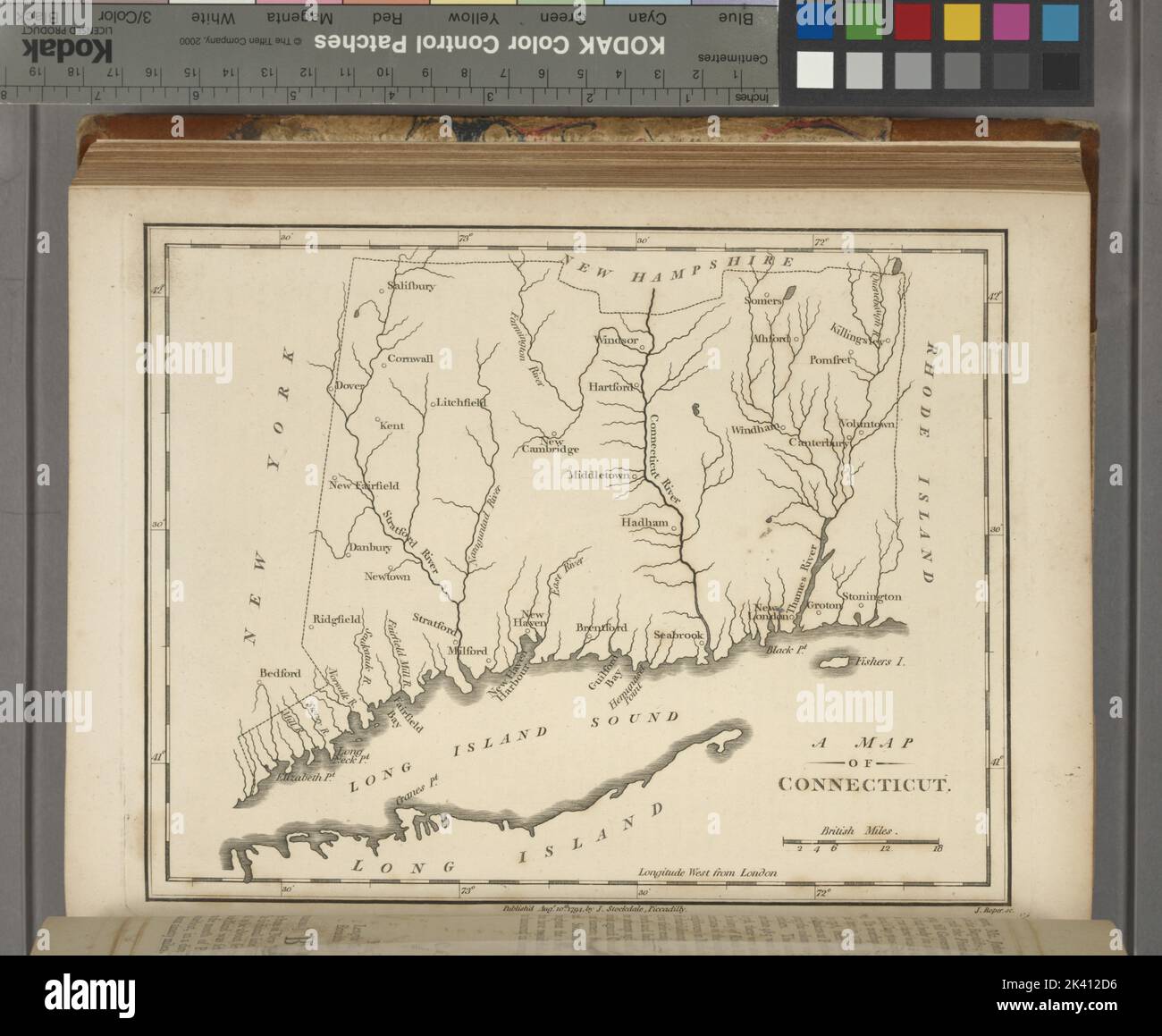 A map of Connecticut Morse Jedidiah - A Map Of Connecticut Morse Jedidiah 1761 1826 Cartographic Maps Atlases 1794 Lionel Pincus And Princess Firyal Map Division United States Geography United States 2K412D6 