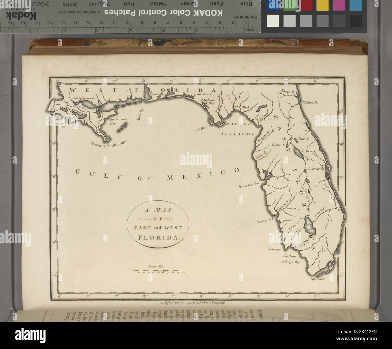 A map of the East and West Florida - A Map Of The East And West Florida Morse Jedidiah 1761 1826 Cartographic Maps Atlases 1794 Lionel Pincus And Princess Firyal Map Division United States Geography United States 2K412FN 