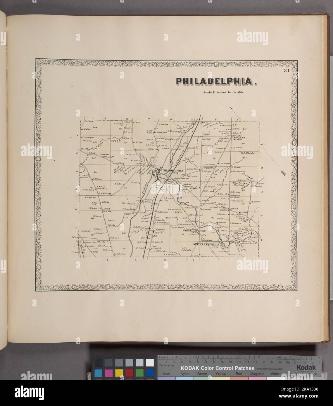 Philadelphia. Township Cartographic. Atlases, Maps. 1864. Lionel Pincus