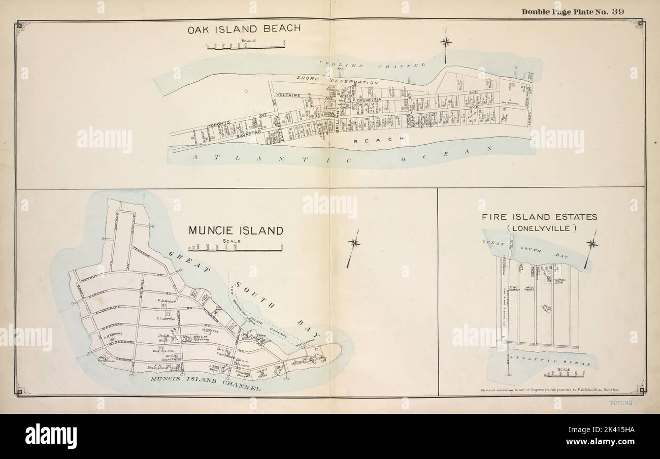 Oak Island Beach; Muncie Island; Fire Island Estates (Lonelyville