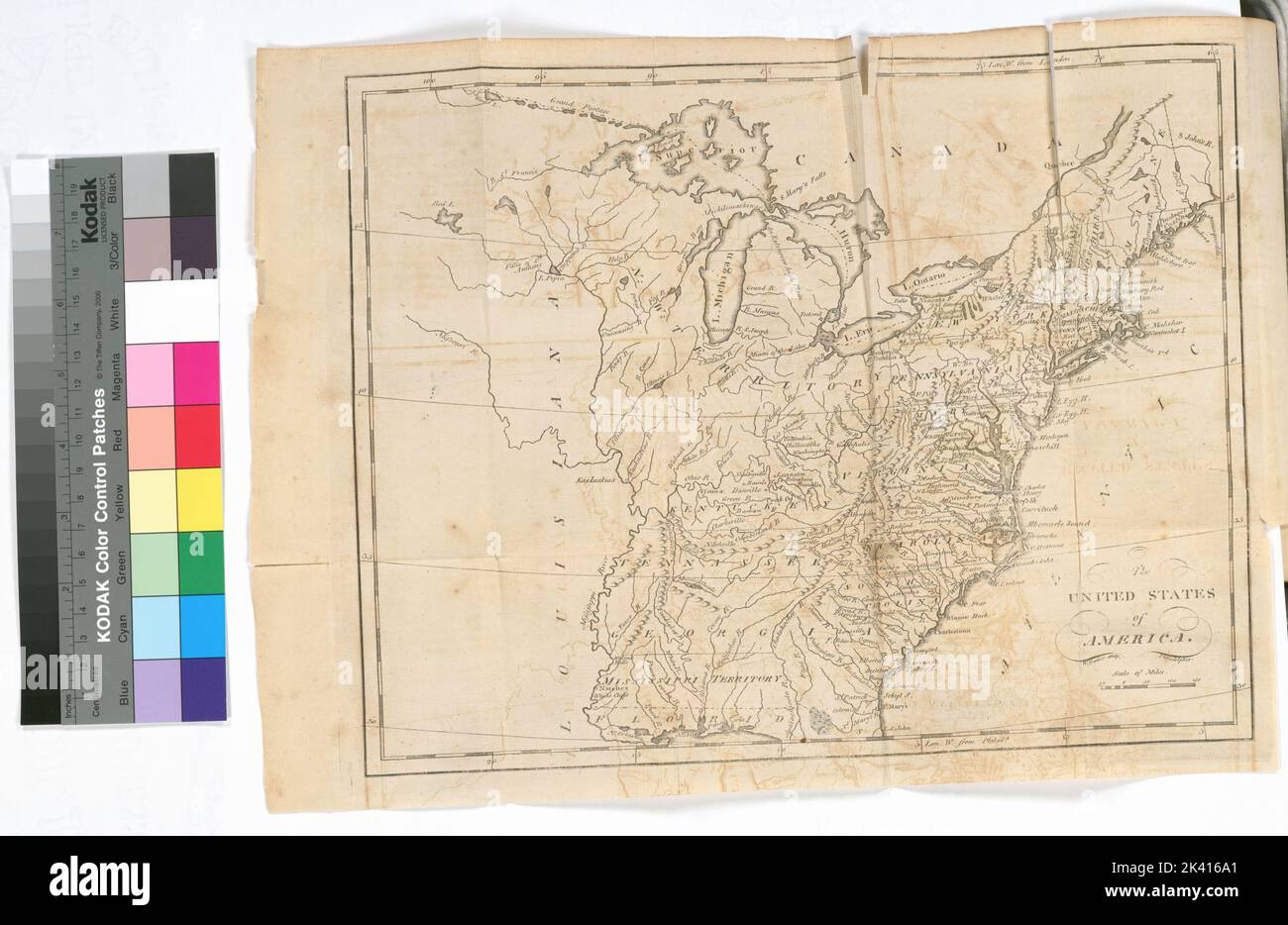 The United States of America Cartographic. Maps, Atlases. 1801. Lionel 