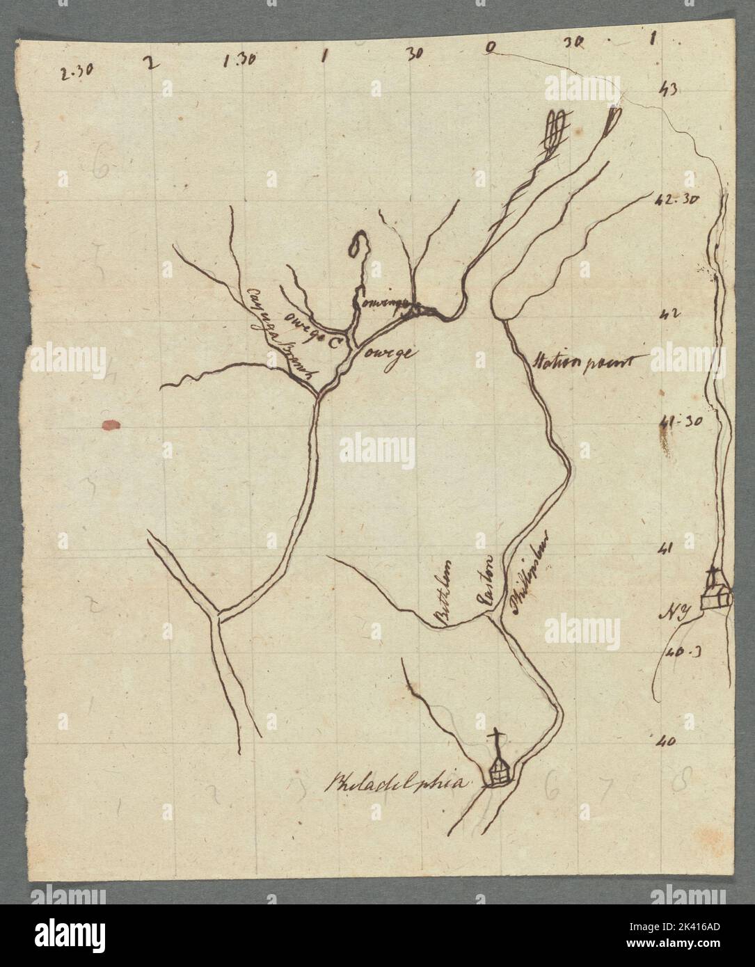 Susquehanna map hires stock photography and images Alamy