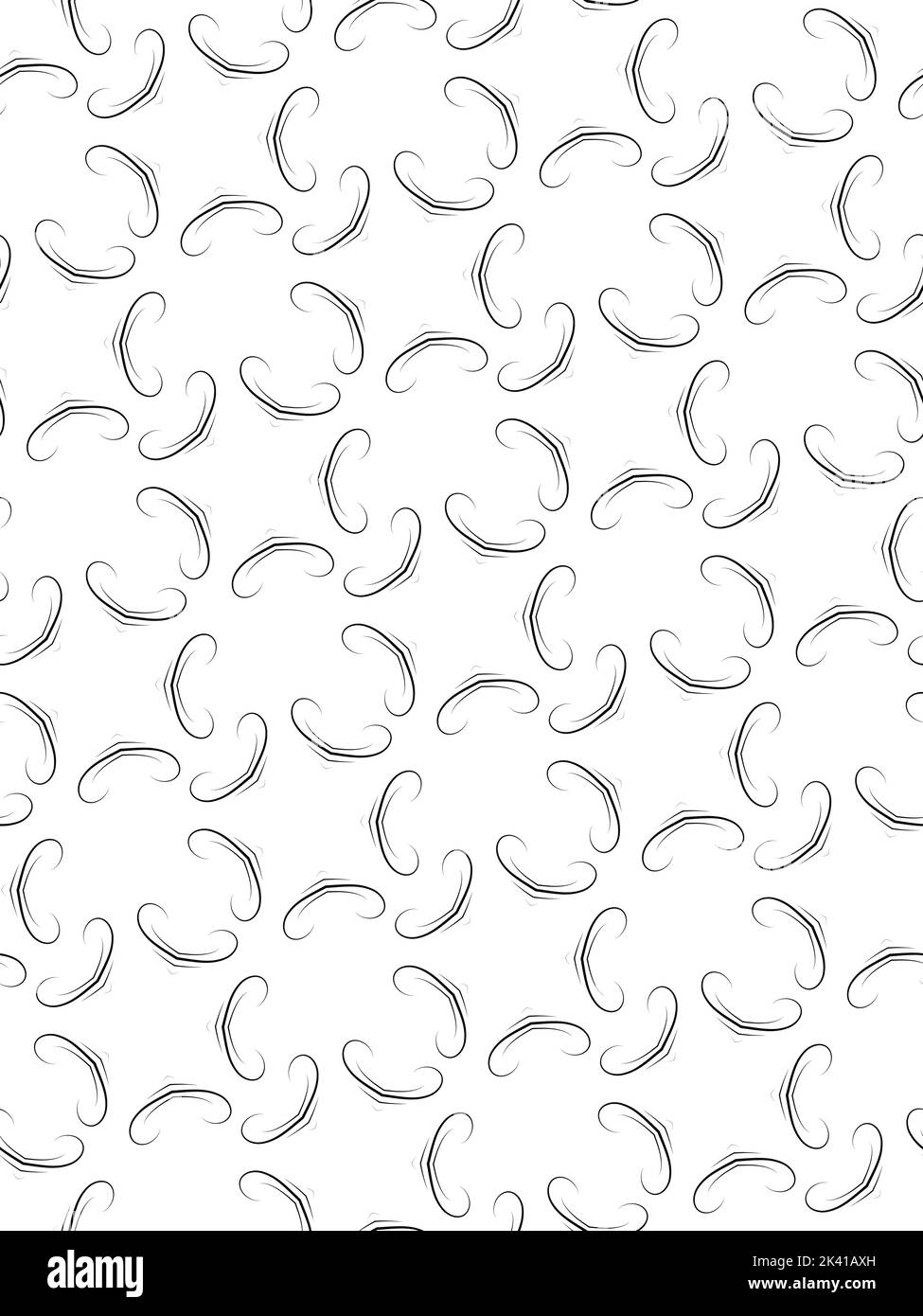 Vector pattern black white form Stock Vector Image & Art - Alamy