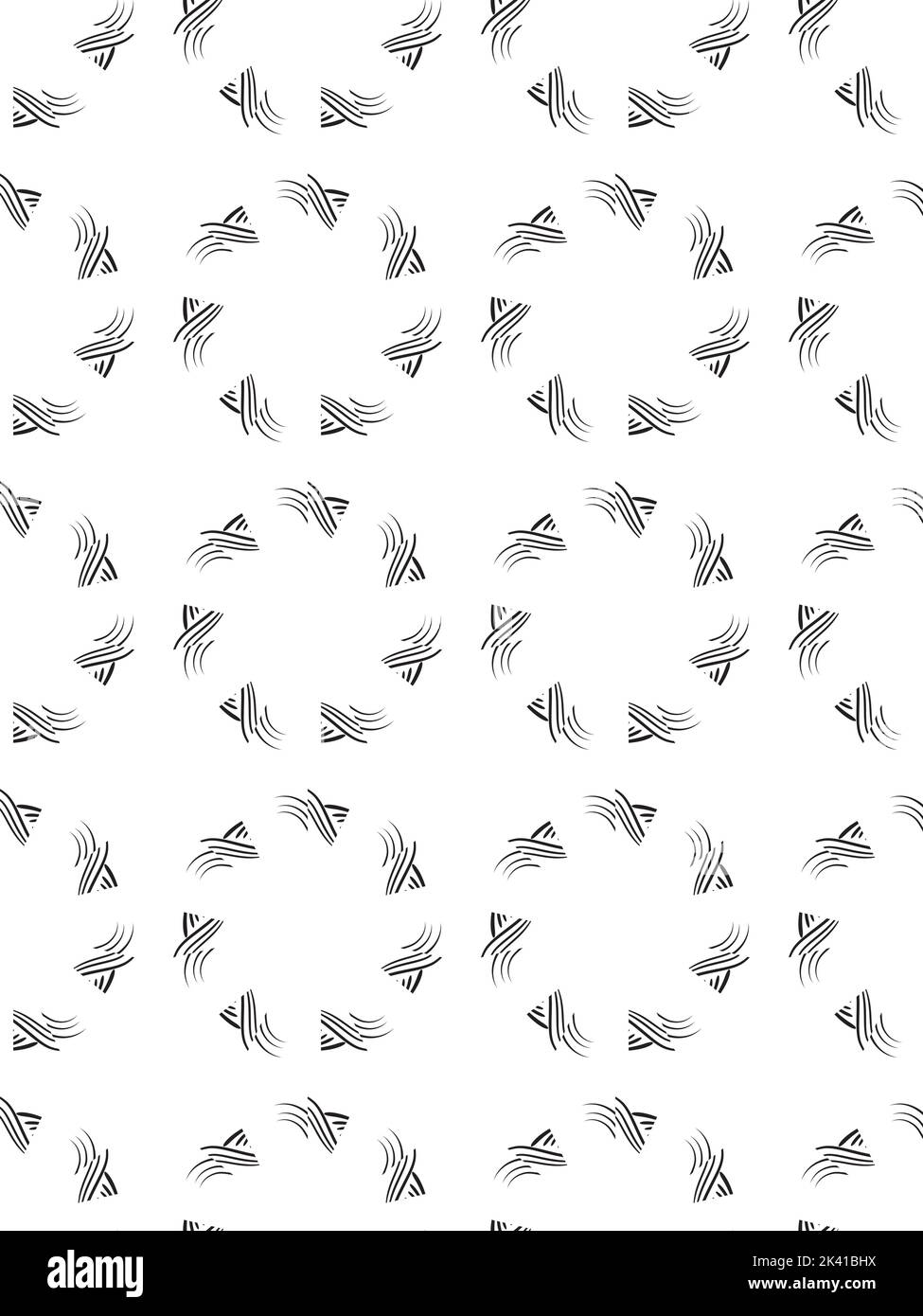 Vector pattern black white form Stock Vector Image & Art - Alamy