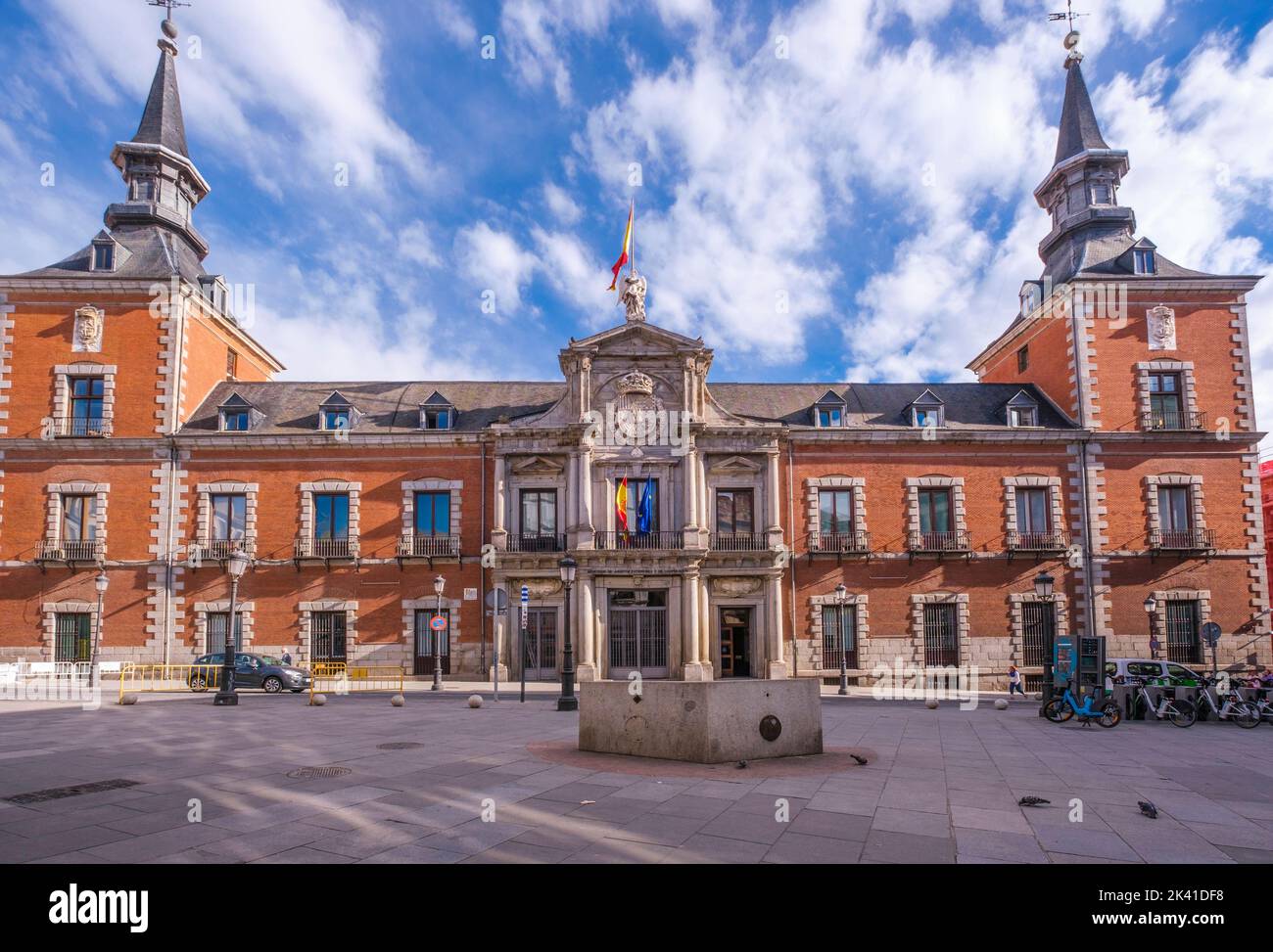 Spain, Madrid. Ministry of Foreign Affairs. Stock Photo