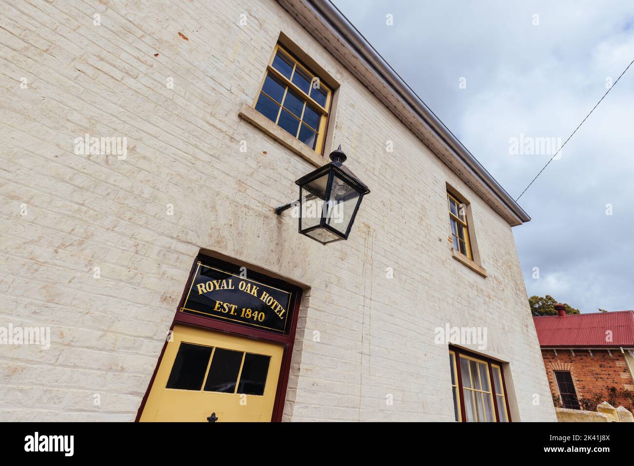 EVANDALE, AUSTRALIA SEPTEMBER 25 2022 The rural historic town of