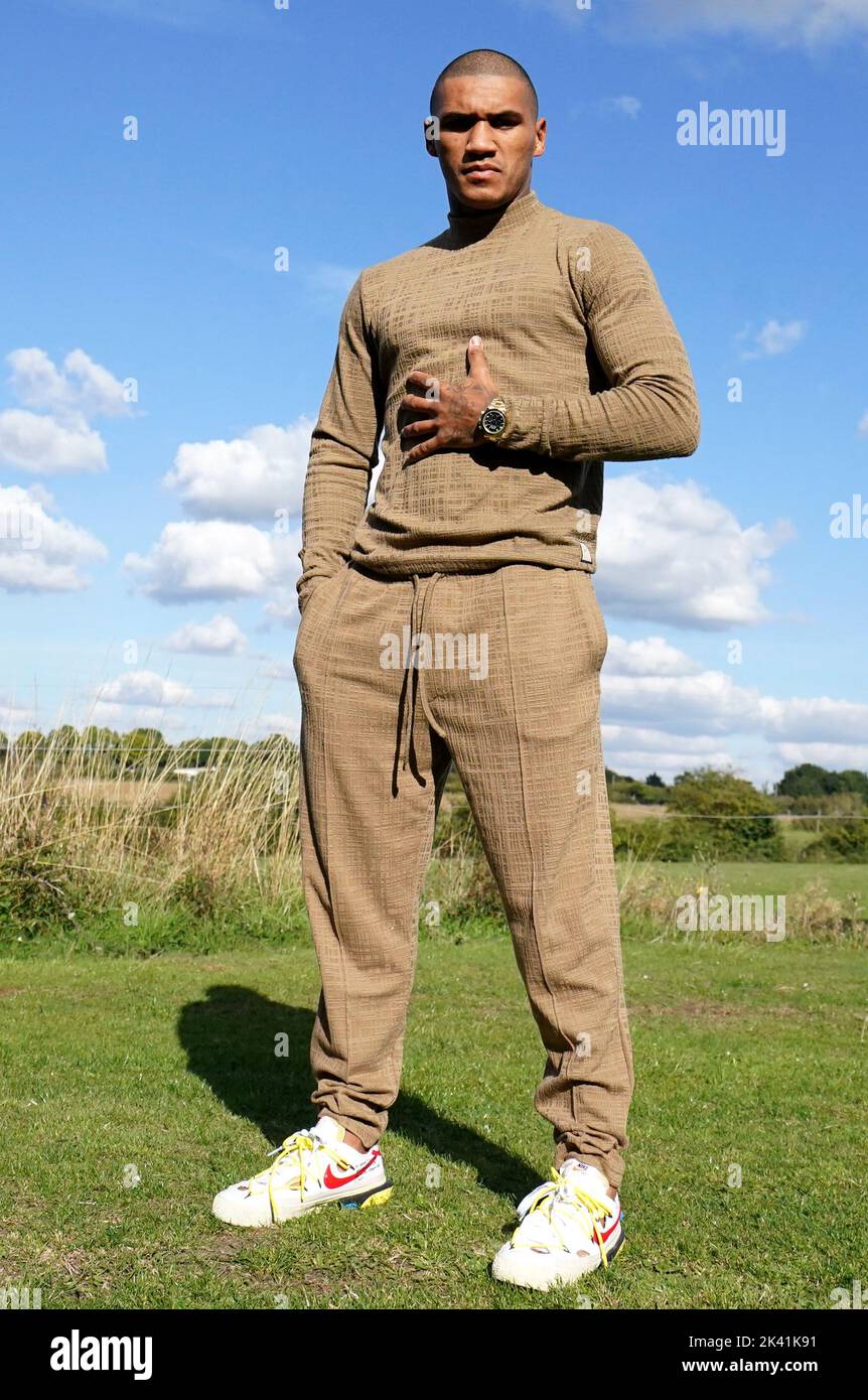 Conor Benn during a media day at the Matchroom Boxing Gym, Essex