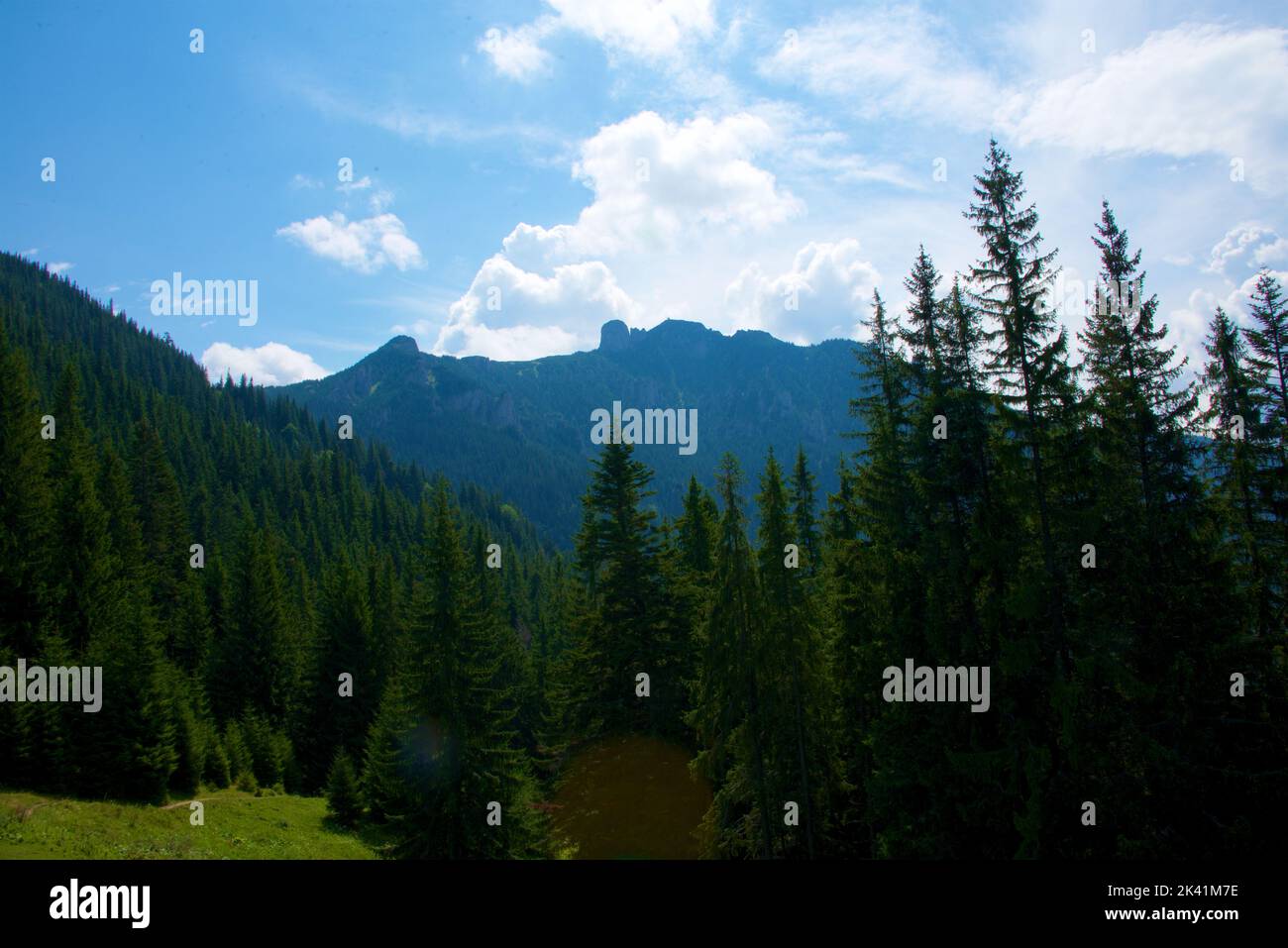 Mountains and storm clouds Stock Photo - Alamy